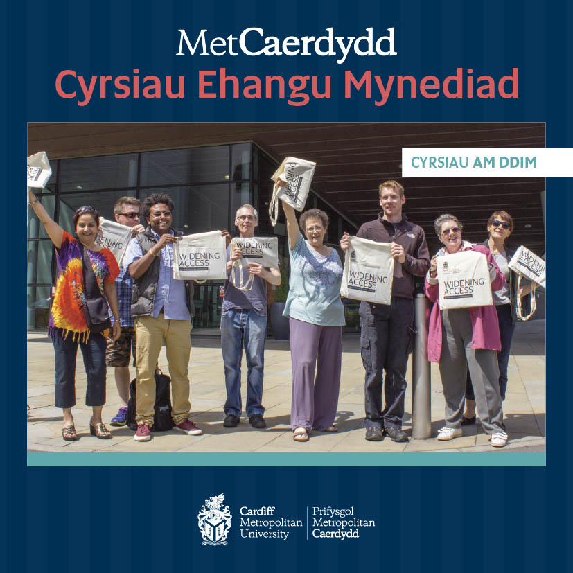 Cardiff Met Widening Access Courses Booklet Cover